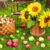 Apples and Sunflowers Jigsaw Puzzle