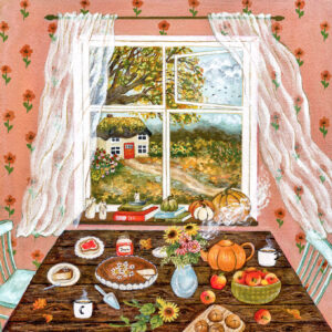 Autumn Window Jigsaw Puzzle