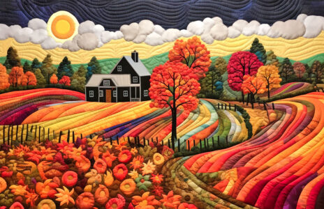 Autumnal Quilt Jigsaw Puzzle