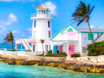 Bahamas Lighthouse Jigsaw Puzzle