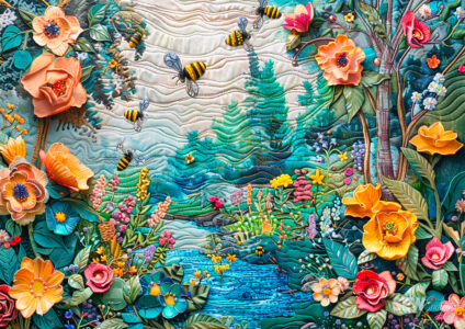 Bee Parade Jigsaw Puzzle