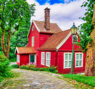 Bergen House Jigsaw Puzzle