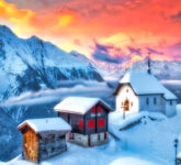 Bettmeralp Village Jigsaw Puzzle