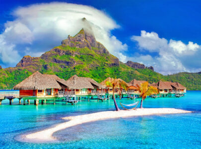 Bora Bora Vacation Jigsaw Puzzle