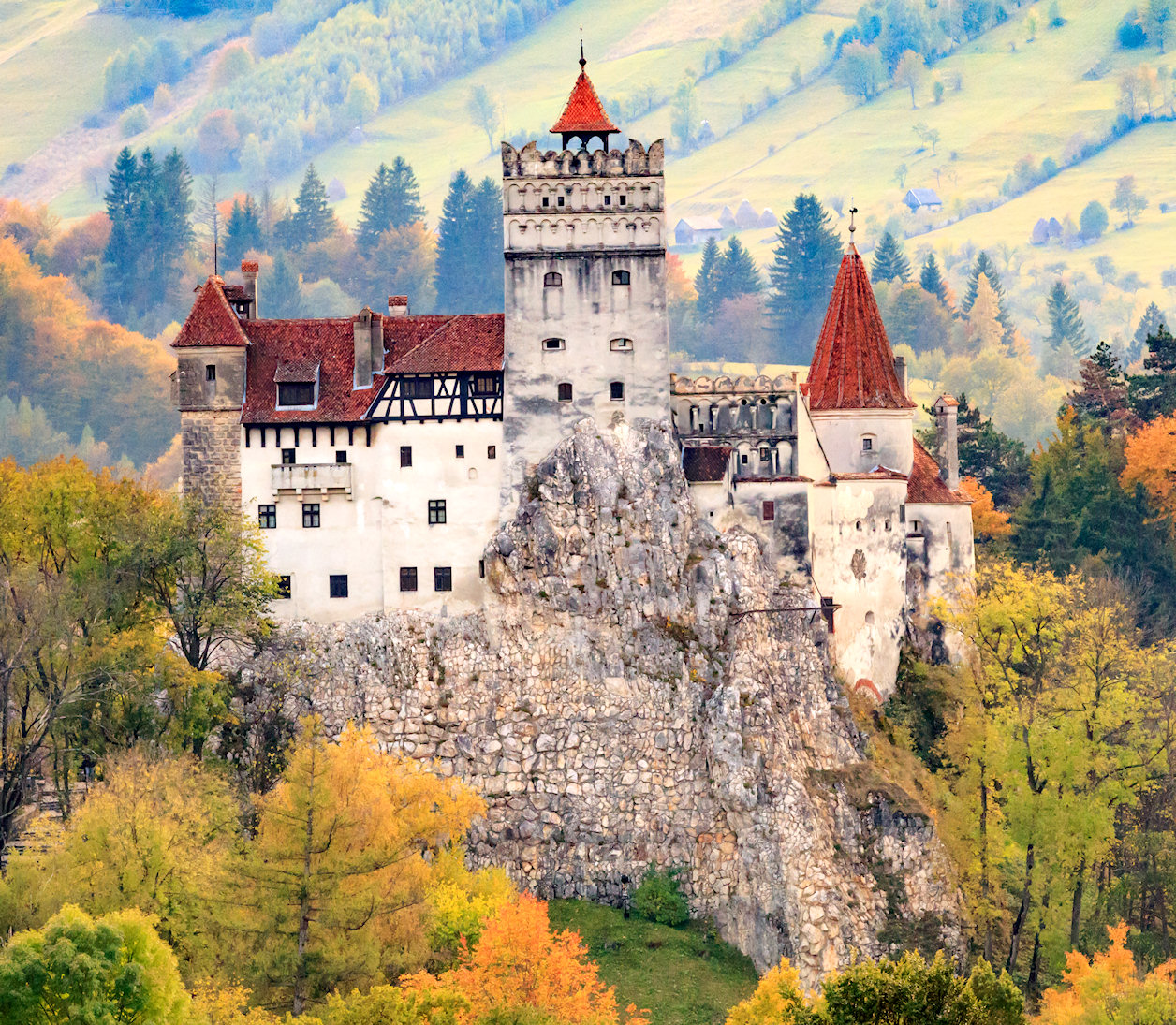 List 104+ Pictures Bran Castle Strada General Traian Moșoiu Bran ...