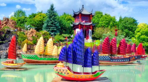 Chinese Garden Jigsaw Puzzle