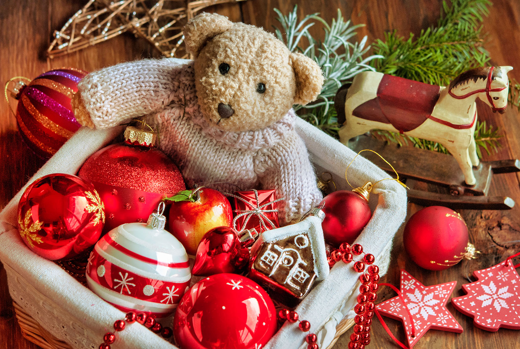 Christmas Teddy Jigsaw Puzzle