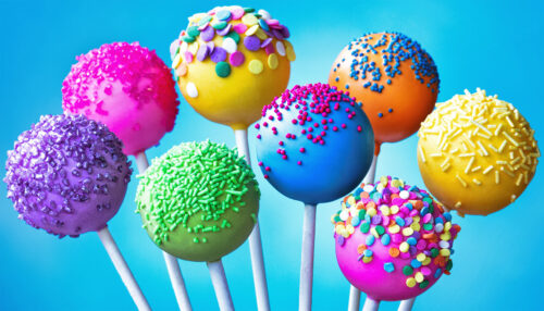 Colorful Cake Pops Jigsaw Puzzle