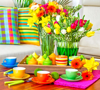 Colorful Coffee Time Jigsaw Puzzle