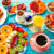 Colorful Continental Breakfast Jigsaw Puzzle