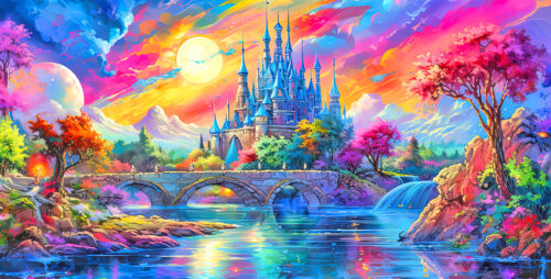 Colorful Fairytale Jigsaw Puzzle