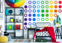 Colorful Modern Bedroom Jigsaw Puzzle