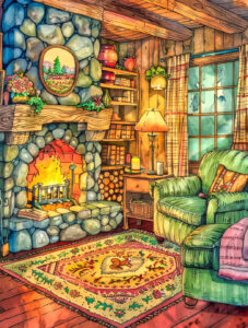 Cozy Cabin Jigsaw Puzzle