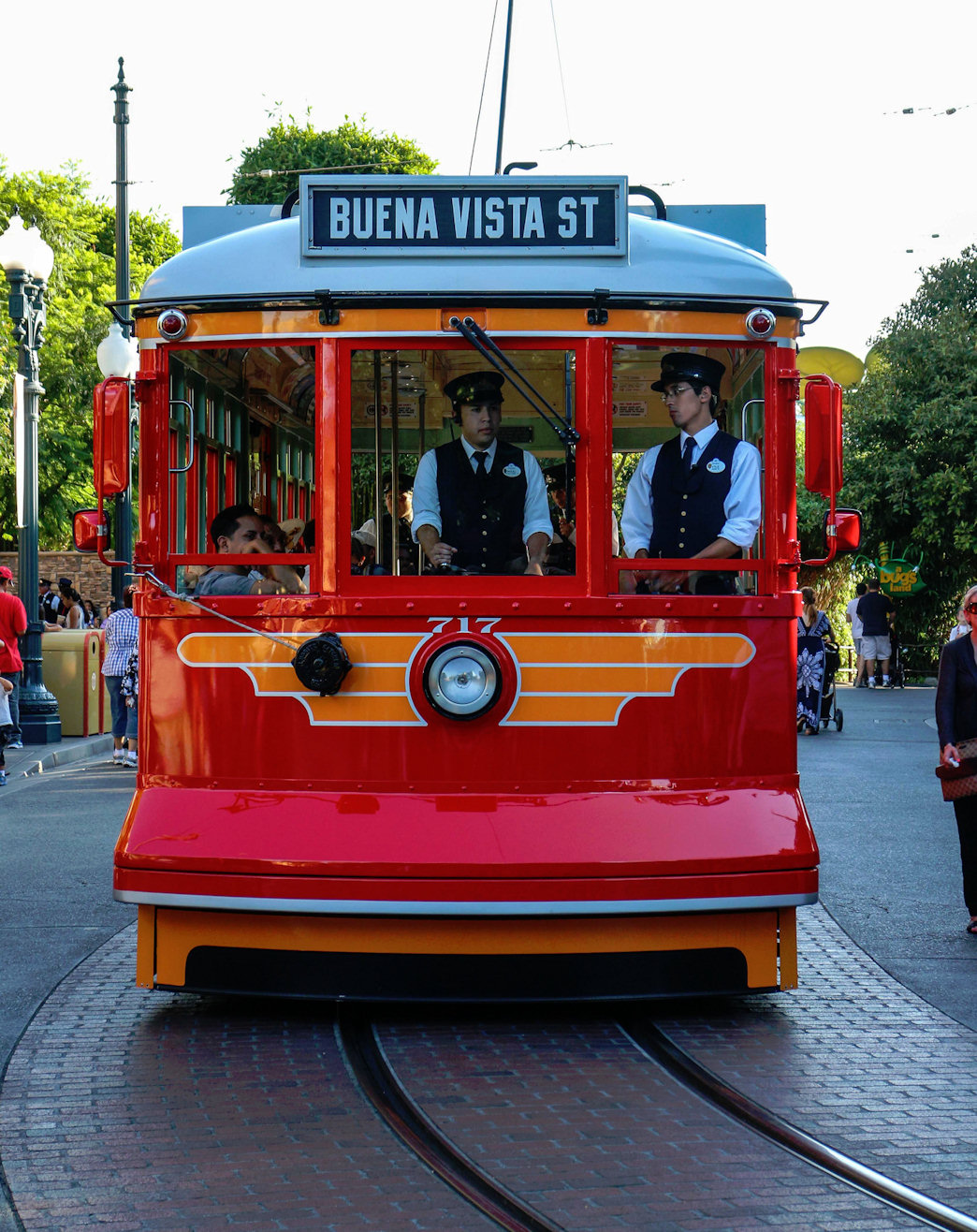 disney cars trolley