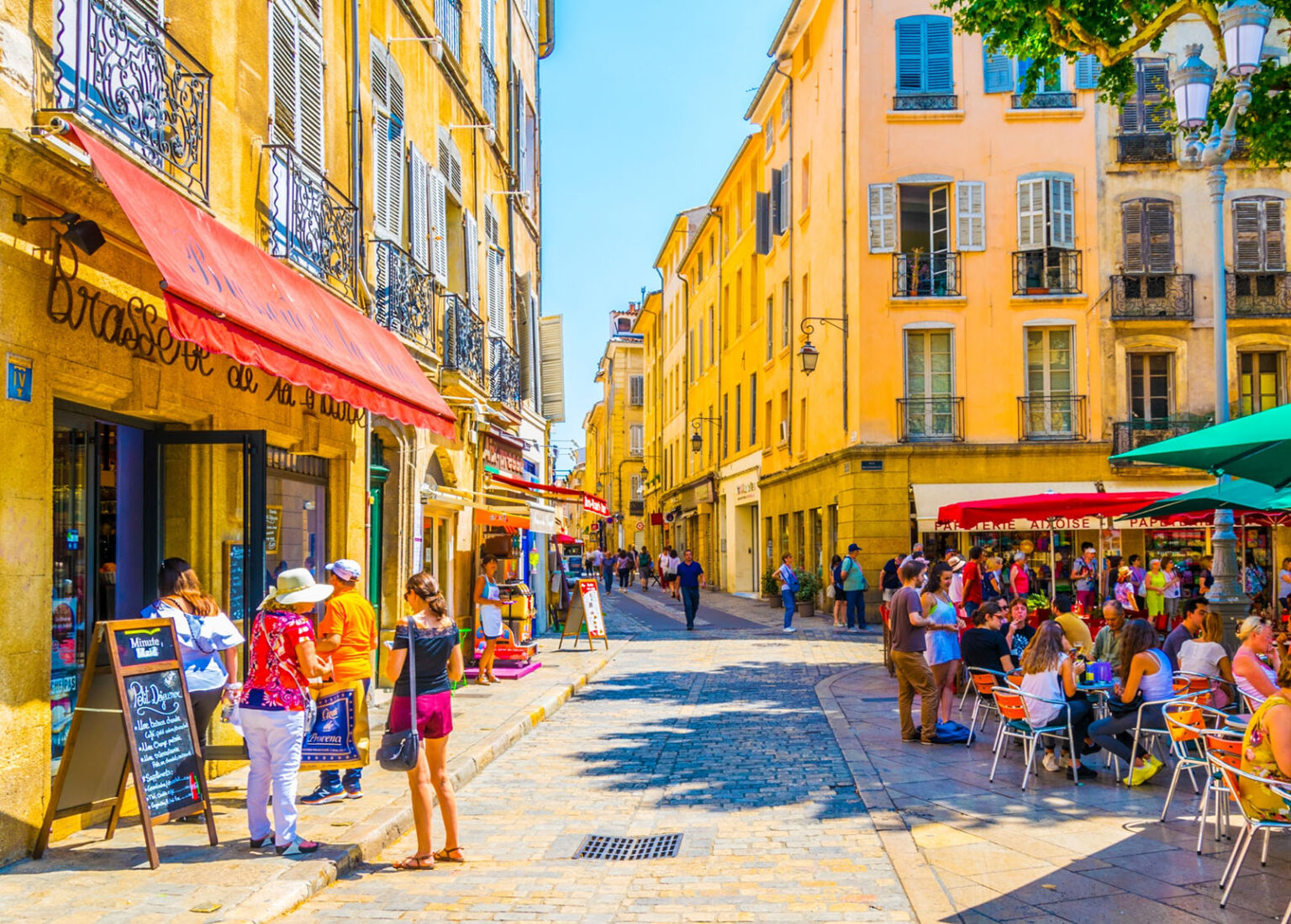 Downtown AixenProvence Jigsaw Puzzle