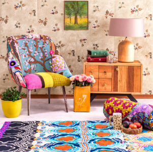 Eclectic Living Room Jigsaw Puzzle