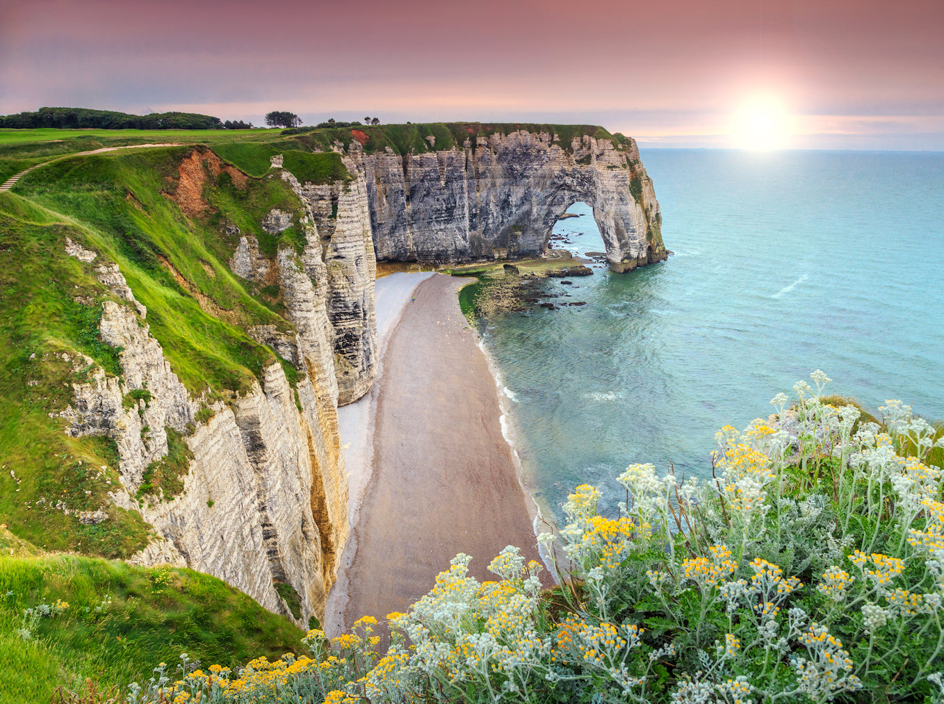 Étretat Cliffs Jigsaw Puzzle