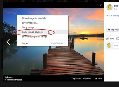 How to Get a Facebook Photo URL