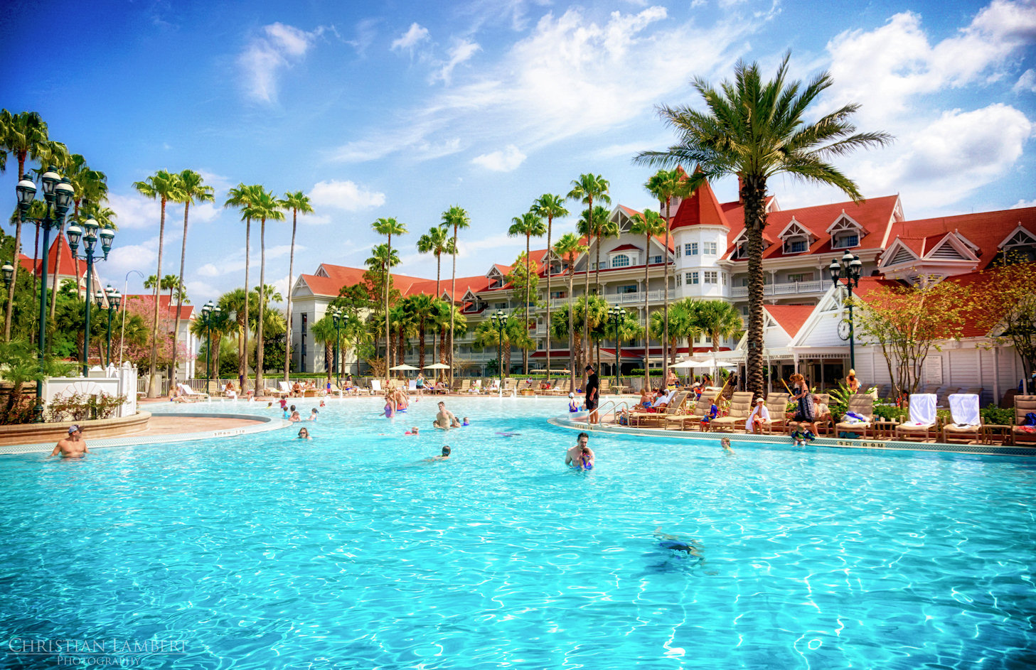 grand floridian hotel disney pool