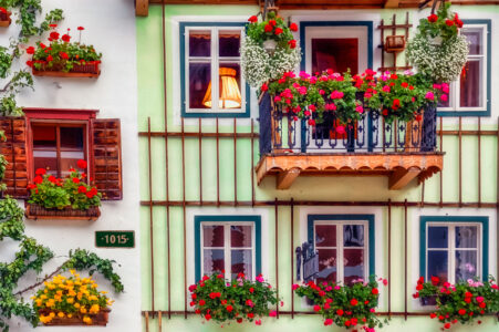 Hallstatt Windows Jigsaw Puzzle