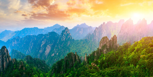 Huangshan Mountains Jigsaw Puzzle