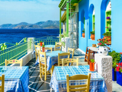 Kalymnos Cafe Jigsaw Puzzle