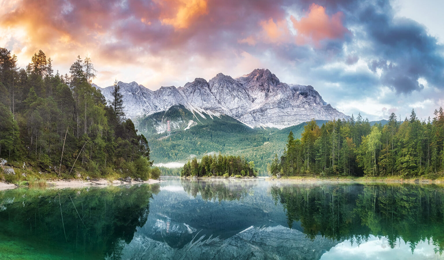 Lake Eibsee Jigsaw Puzzle