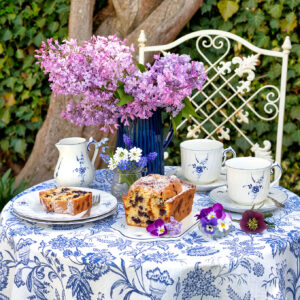 Lilac Teatime Jigsaw Puzzle