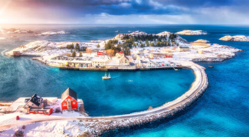 Lofoten Islands View Jigsaw Puzzle