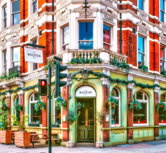 London Corner Pub Jigsaw Puzzle