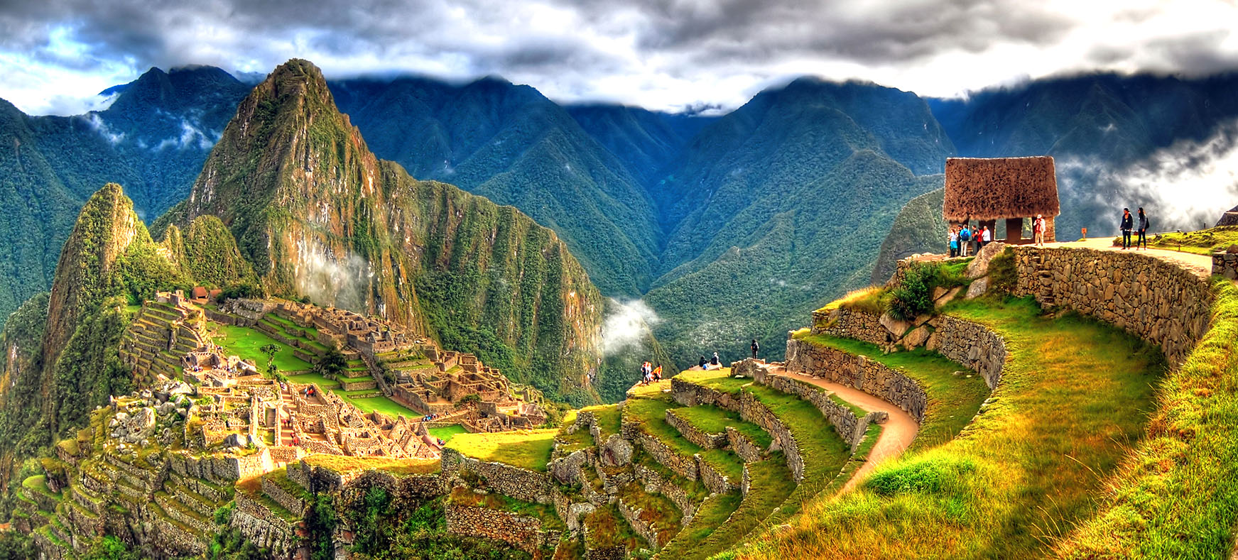 Machu Picchu Pano Jigsaw Puzzle