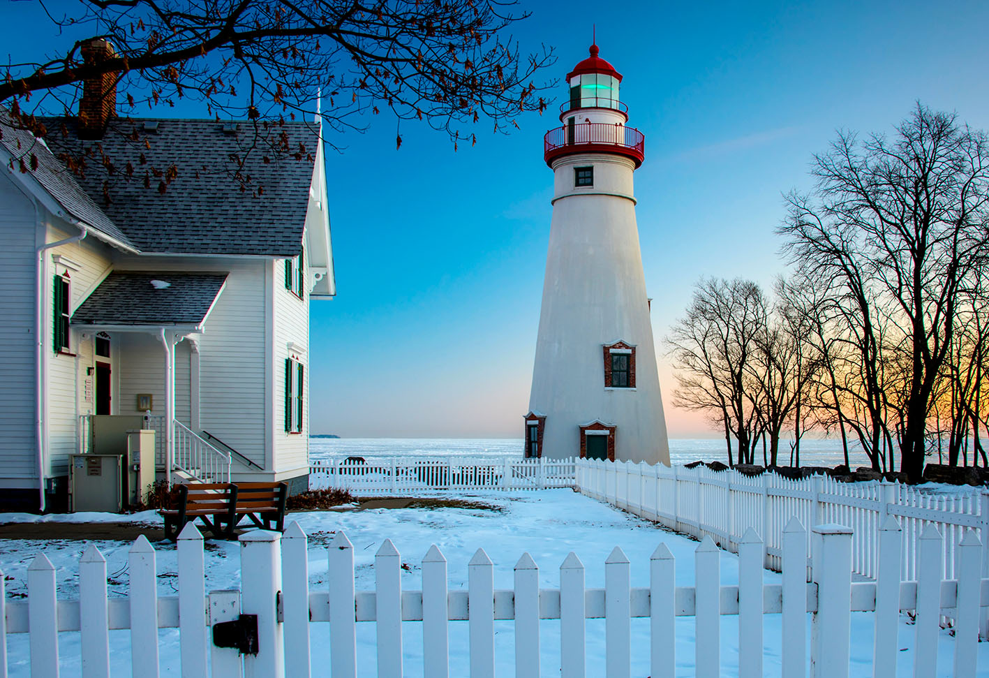 Marblehead Winter Jigsaw Puzzle