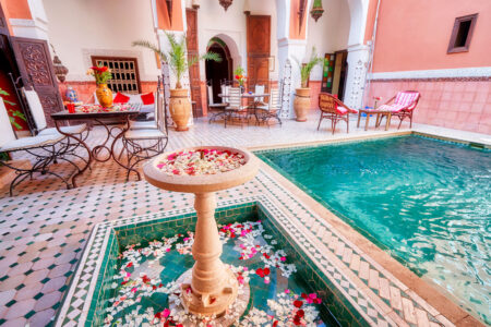 Moroccan Courtyard Jigsaw Puzzle