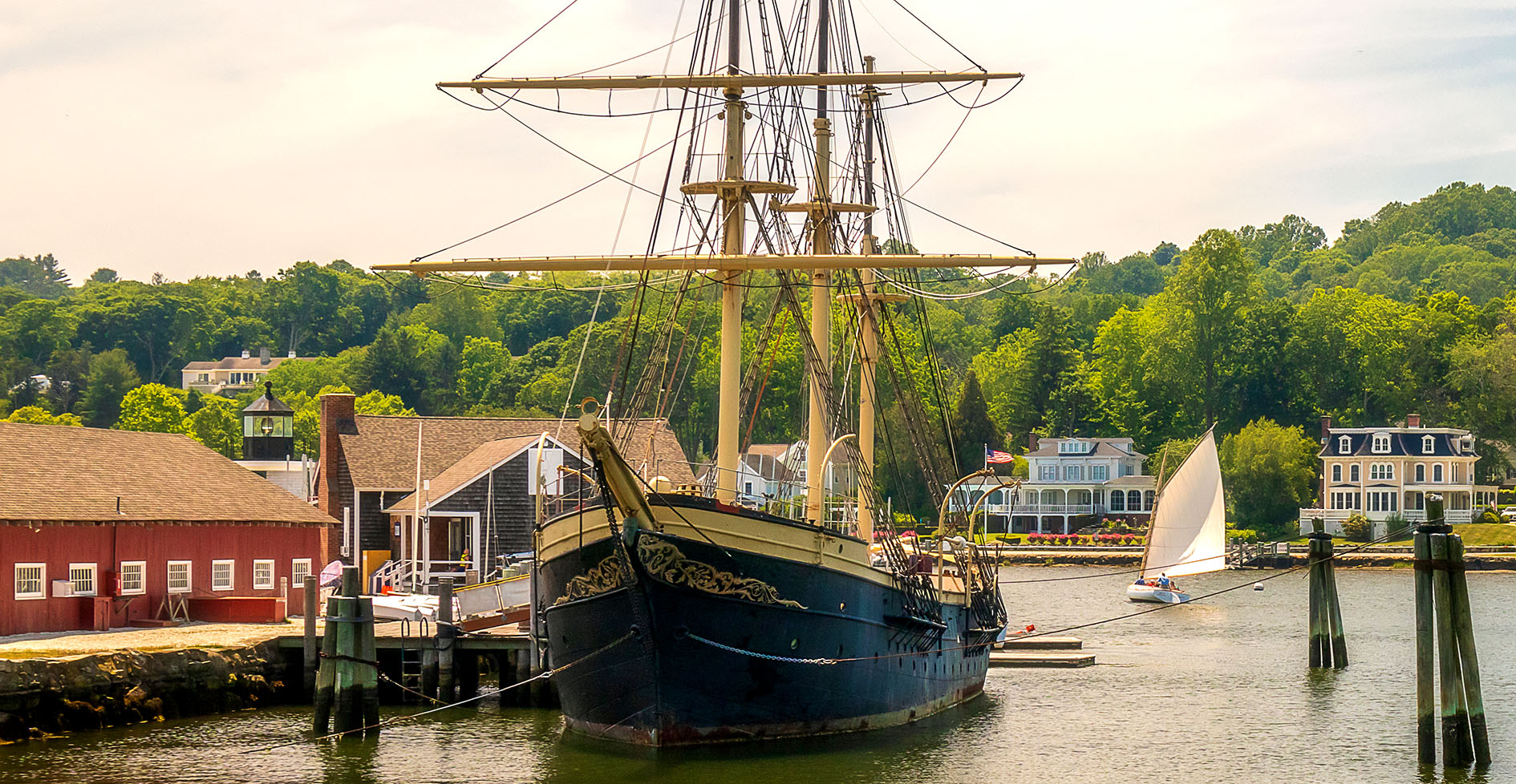 Mystic Seaport Jigsaw Puzzle