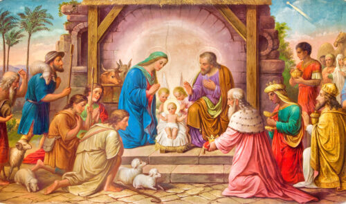 Nativity Fresco Jigsaw Puzzle