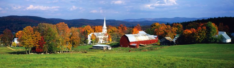 New England Village Jigsaw Puzzle