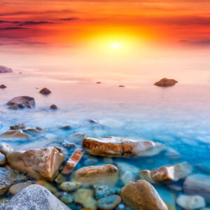 Pacific Ocean Sunset Jigsaw Puzzle