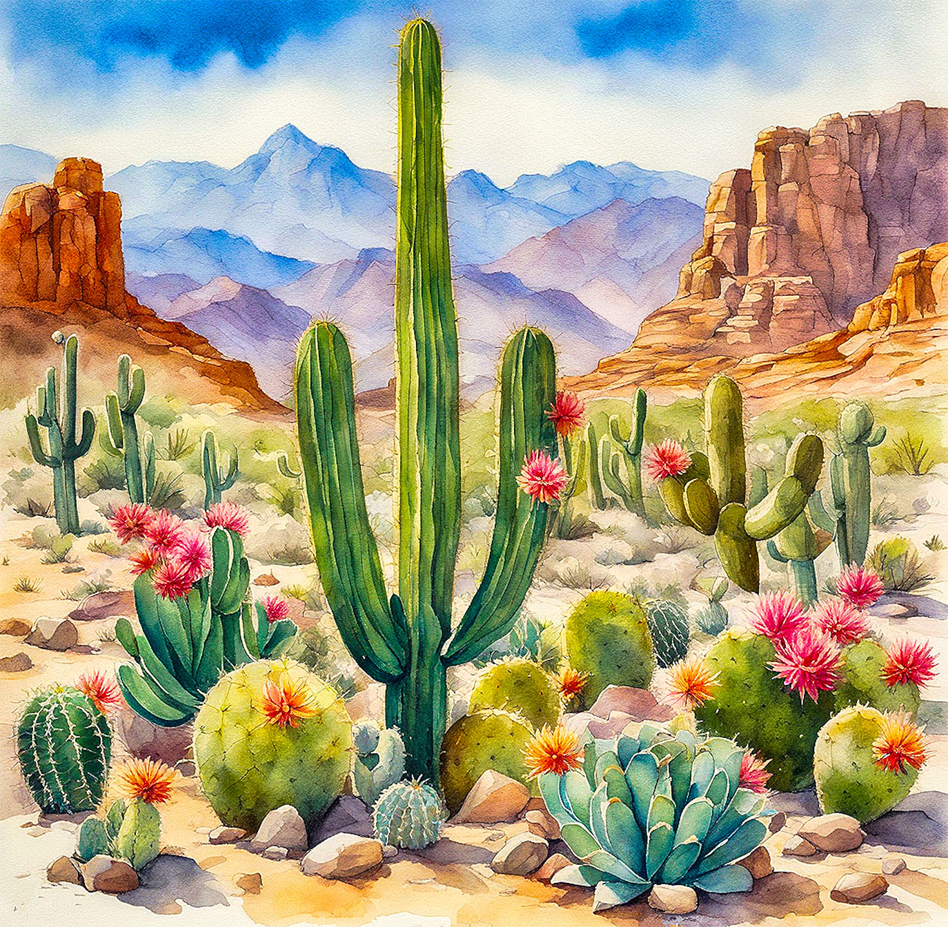 Painted Desert Jigsaw Puzzle