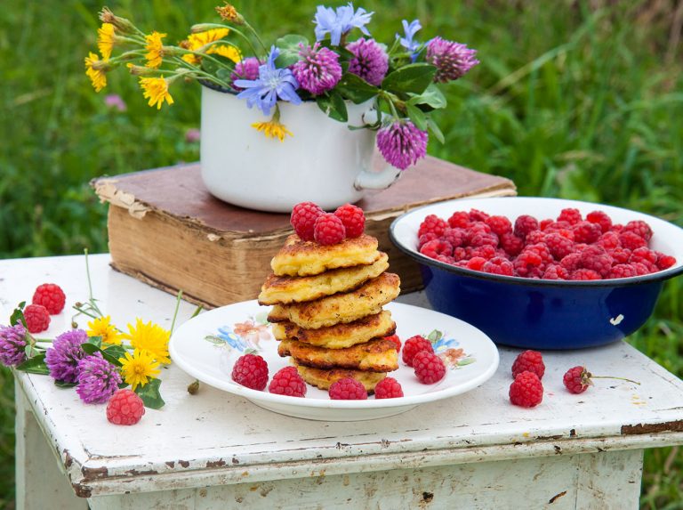 Pancakes and Raspberries Jigsaw Puzzle