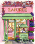 Paris Shop Watercolor