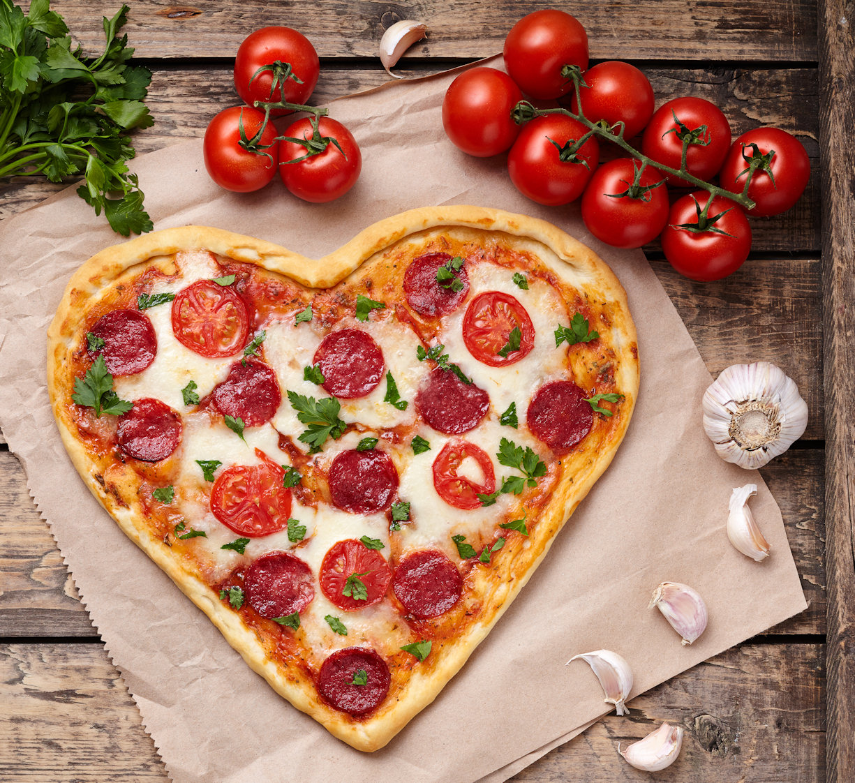 Pizza Heart Jigsaw Puzzle