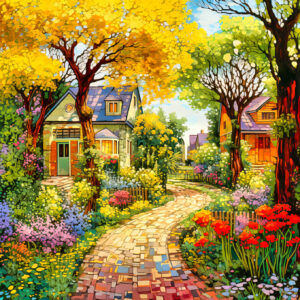 Pleasant Pathway Jigsaw Puzzle