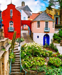 Portmeirion Stairs Jigsaw Puzzle