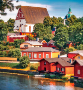 Porvoo Riverfront Jigsaw Puzzle