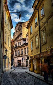 Prague Street Jigsaw Puzzle