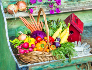 Produce Basket Jigsaw Puzzle