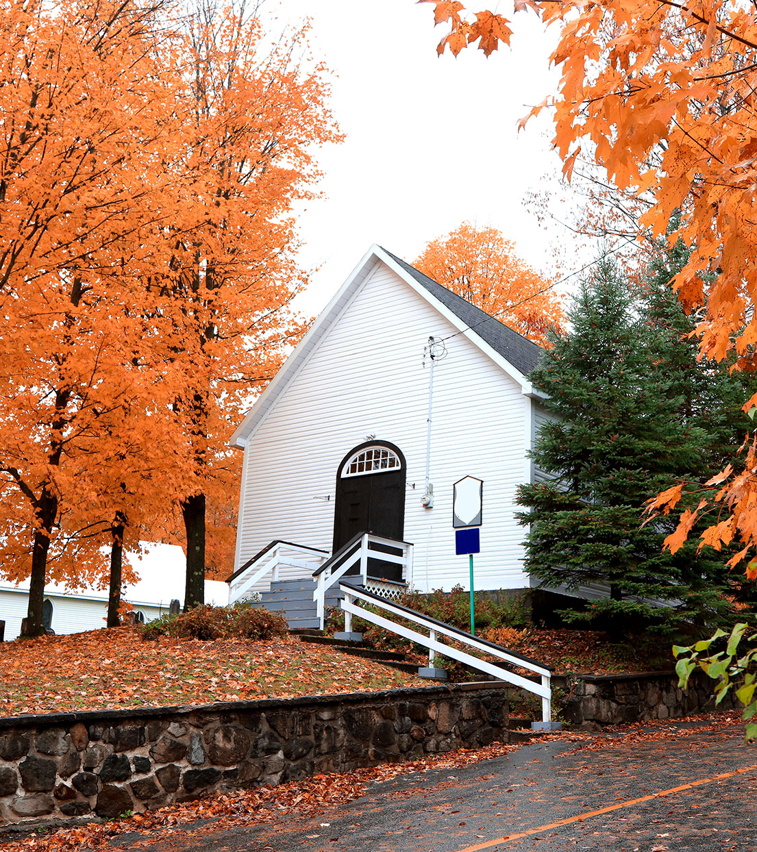 Quebec Church Jigsaw Puzzle