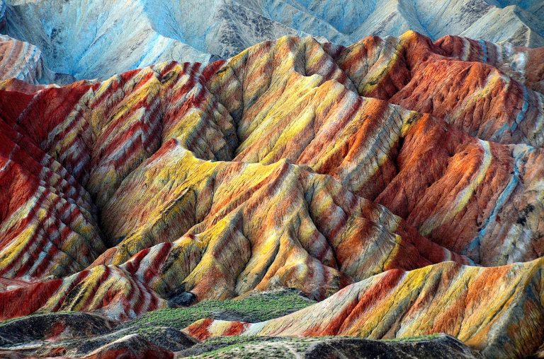 Rainbow Mountains Jigsaw Puzzle