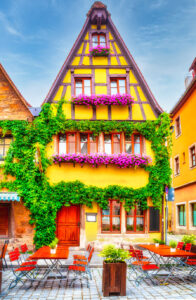 Rothenburg Cafe Jigsaw Puzzle