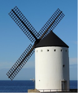 Seaside Windmill Jigsaw Puzzle